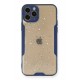 Newface iPhone 11 Pro Max Kılıf Platin Simli Silikon - Lacivert Newface iPhone 11 Pro Max Kılıf Platin Simli Silikon - Lacivert