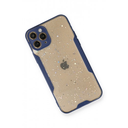 Newface iPhone 11 Pro Max Kılıf Platin Simli Silikon - Lacivert Newface iPhone 11 Pro Max Kılıf Platin Simli Silikon - Lacivert