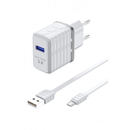 Konfulon C32Q 3.0 Quick Micro USB Seyahat Şarj Cihazı Konfulon C32Q 3.0 Quick Micro USB Seyahat Şarj Cihazı