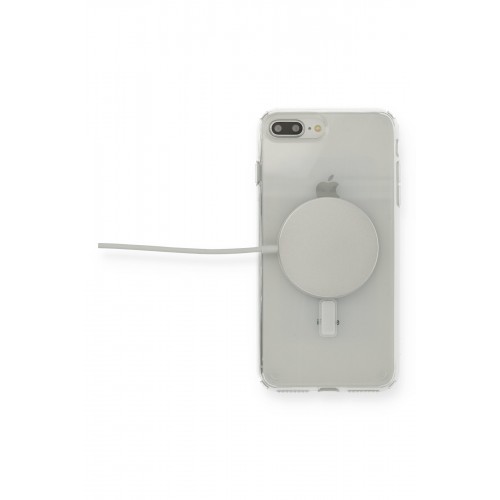 Newface iPhone 8 Plus Kılıf Magneticsafe Şeffaf Silikon - Şeffaf Newface iPhone 8 Plus Kılıf Magneticsafe Şeffaf Silikon - Şeffaf