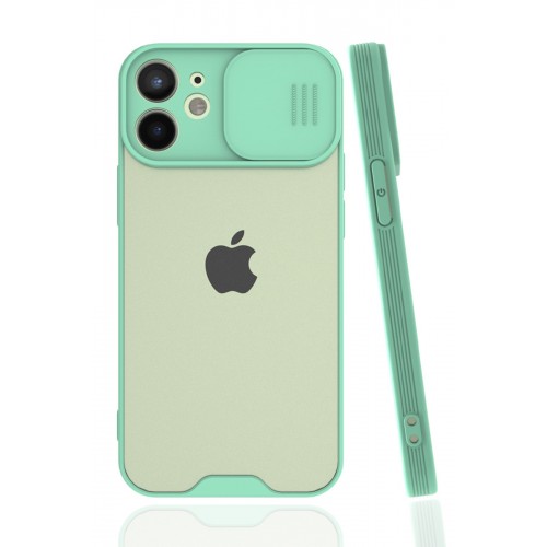 Newface iPhone 12 Mini Kılıf Platin Kamera Koruma Silikon - Açık Yeşil Newface iPhone 12 Mini Kılıf Platin Kamera Koruma Silikon - Açık Yeşil