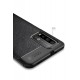 Newface Xiaomi Pocophone M3 Kılıf Focus Derili Silikon - Siyah Newface Xiaomi Pocophone M3 Kılıf Focus Derili Silikon - Siyah