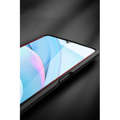 Newface Xiaomi Pocophone M3 Kılıf Focus Derili Silikon - Siyah Newface Xiaomi Pocophone M3 Kılıf Focus Derili Silikon - Siyah