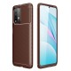 Newface Xiaomi Redmi 9T Kılıf Focus Karbon Silikon - Kahverengi Newface Xiaomi Redmi 9T Kılıf Focus Karbon Silikon - Kahverengi
