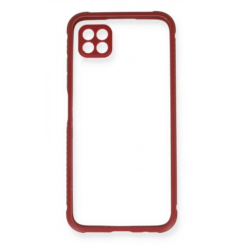 Newface Huawei P40 Lite Kılıf Miami Şeffaf Silikon - Fuşya Newface Huawei P40 Lite Kılıf Miami Şeffaf Silikon - Fuşya