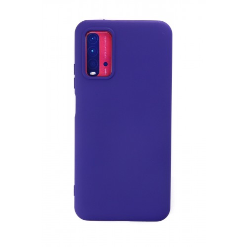 Newface Xiaomi Redmi Note 9 4G Kılıf Nano içi Kadife  Silikon - Mor