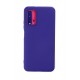 Newface Xiaomi Redmi Note 9 4G Kılıf Nano içi Kadife  Silikon - Mor