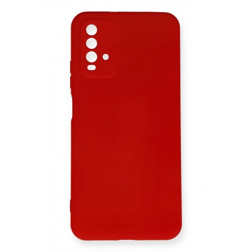 Newface Xiaomi Redmi Note 9 4G Kılıf Nano içi Kadife Silikon - Kırmızı Newface Xiaomi Redmi Note 9 4G Kılıf Nano içi Kadife Silikon - Kırmızı