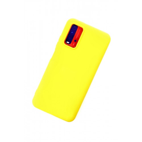 Newface Xiaomi Redmi Note 9 4G Kılıf Nano içi Kadife Silikon - Sarı Newface Xiaomi Redmi Note 9 4G Kılıf Nano içi Kadife Silikon - Sarı