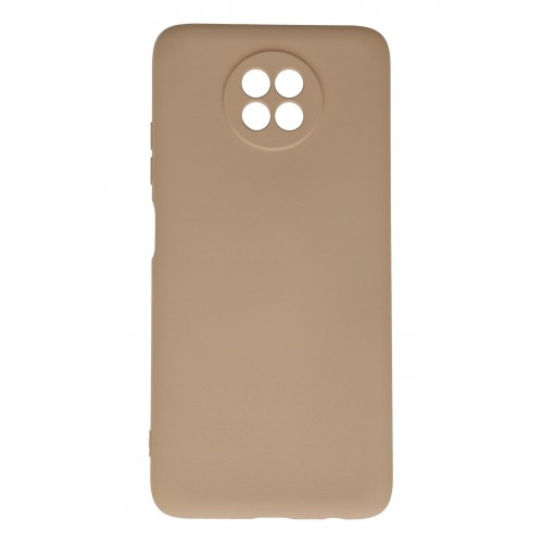 Newface Xiaomi Redmi Note 9 5G Kılıf Nano içi Kadife Silikon - Bej Newface Xiaomi Redmi Note 9 5G Kılıf Nano içi Kadife Silikon - Bej