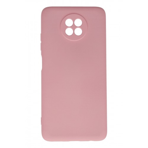 Newface Xiaomi Redmi Note 9 5G Kılıf Nano içi Kadife  Silikon - Pembe