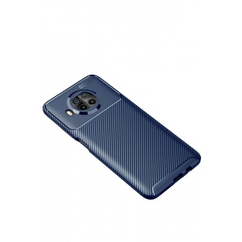 Newface Xiaomi Redmi Note 9 Pro 5G Kılıf Focus Karbon Silikon - Lacivert Newface Xiaomi Redmi Note 9 Pro 5G Kılıf Focus Karbon Silikon - Lacivert