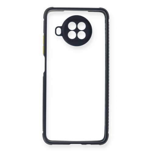 Newface Xiaomi Redmi Note 9 Pro 5G Kılıf Miami Şeffaf Silikon - Lacivert Newface Xiaomi Redmi Note 9 Pro 5G Kılıf Miami Şeffaf Silikon - Lacivert