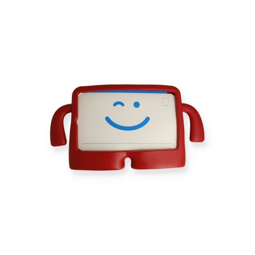 Newface iPad 2 9.7 Kılıf Karakter Tablet Silikon - Kırmızı Newface iPad 2 9.7 Kılıf Karakter Tablet Silikon - Kırmızı