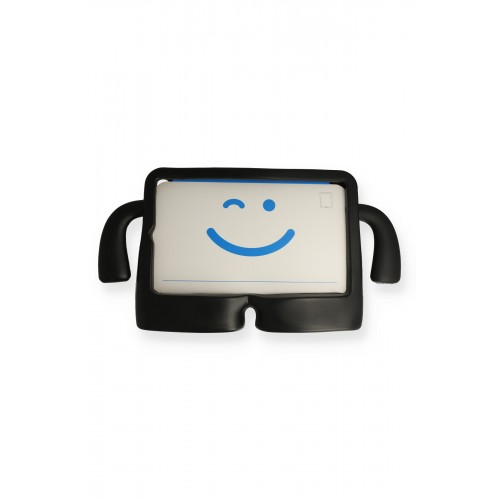 Newface iPad 5 Air 9.7 Kılıf Karakter Tablet Silikon - Siyah Newface iPad 5 Air 9.7 Kılıf Karakter Tablet Silikon - Siyah