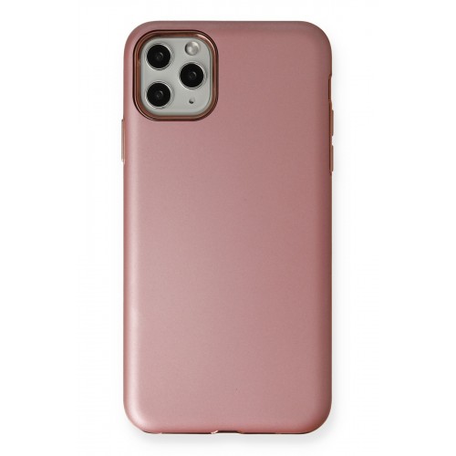 Newface iPhone 11 Pro Max Kılıf You You Lens Silikon Kapak - Rose