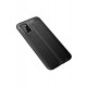 Newface Samsung Galaxy A02S Kılıf Focus Derili Silikon - Siyah Newface Samsung Galaxy A02S Kılıf Focus Derili Silikon - Siyah