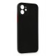 Newface iPhone 12 Kılıf PP Ultra İnce Kapak - Siyah Newface iPhone 12 Kılıf PP Ultra İnce Kapak - Siyah