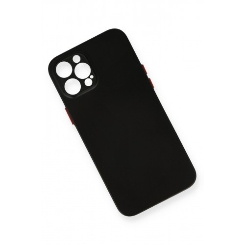 Newface iPhone 12 Pro Max Kılıf PP Ultra İnce Kapak - Siyah Newface iPhone 12 Pro Max Kılıf PP Ultra İnce Kapak - Siyah