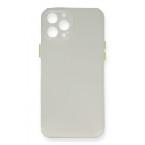 Newface iPhone 12 Pro Max Kılıf PP Ultra İnce Kapak - Beyaz Newface iPhone 12 Pro Max Kılıf PP Ultra İnce Kapak - Beyaz