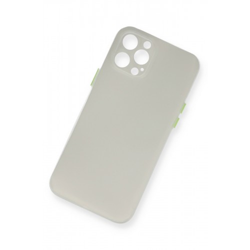 Newface iPhone 12 Pro Max Kılıf PP Ultra İnce Kapak - Beyaz Newface iPhone 12 Pro Max Kılıf PP Ultra İnce Kapak - Beyaz
