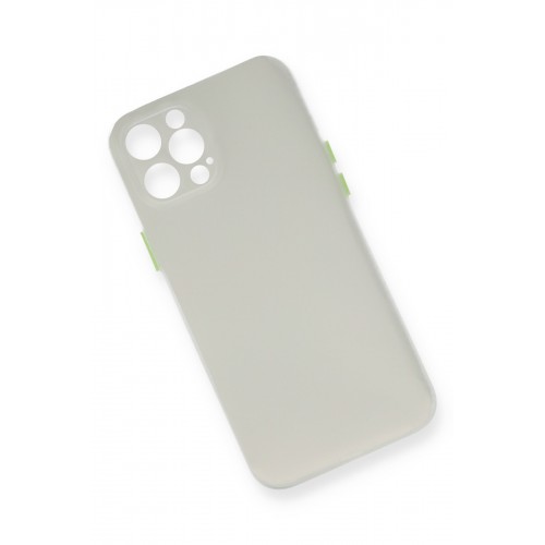 Newface iPhone 12 Pro Max Kılıf PP Ultra İnce Kapak - Beyaz Newface iPhone 12 Pro Max Kılıf PP Ultra İnce Kapak - Beyaz