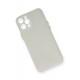 Newface iPhone 12 Pro Max Kılıf PP Ultra İnce Kapak - Beyaz Newface iPhone 12 Pro Max Kılıf PP Ultra İnce Kapak - Beyaz