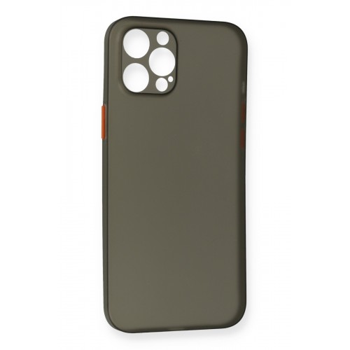 Newface iPhone 12 Pro Max Kılıf PP Ultra İnce Kapak - Gri Newface iPhone 12 Pro Max Kılıf PP Ultra İnce Kapak - Gri