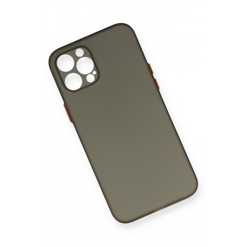 Newface iPhone 12 Pro Max Kılıf PP Ultra İnce Kapak - Gri Newface iPhone 12 Pro Max Kılıf PP Ultra İnce Kapak - Gri