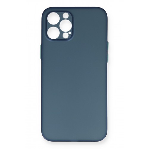 Newface iPhone 12 Pro Max Kılıf PP Ultra İnce Kapak - Mavi Newface iPhone 12 Pro Max Kılıf PP Ultra İnce Kapak - Mavi