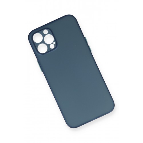 Newface iPhone 12 Pro Max Kılıf PP Ultra İnce Kapak - Mavi Newface iPhone 12 Pro Max Kılıf PP Ultra İnce Kapak - Mavi