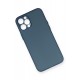 Newface iPhone 12 Pro Max Kılıf PP Ultra İnce Kapak - Mavi Newface iPhone 12 Pro Max Kılıf PP Ultra İnce Kapak - Mavi