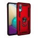 Newface Samsung Galaxy A02 Kılıf Sofya Yüzüklü Silikon Kapak - Kırmızı