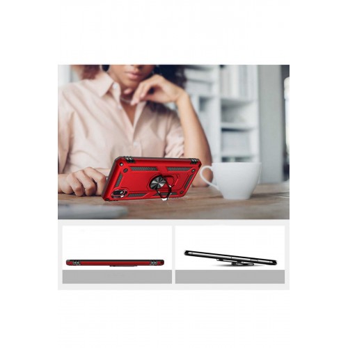 Newface Samsung Galaxy A01 Core Kılıf Sofya Yüzüklü Silikon Kapak - Rose Newface Samsung Galaxy A01 Core Kılıf Sofya Yüzüklü Silikon Kapak - Rose