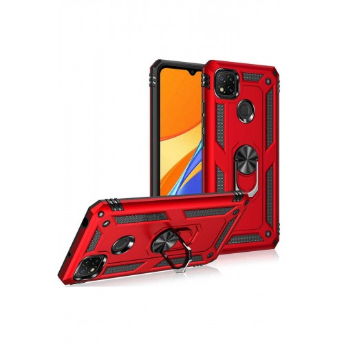 Newface Xiaomi Redmi 9C Kılıf Sofya Yüzüklü Silikon Kapak - Rose Newface Xiaomi Redmi 9C Kılıf Sofya Yüzüklü Silikon Kapak - Rose