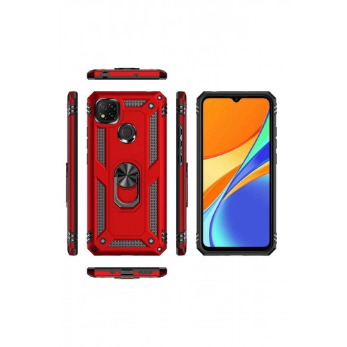 Newface Xiaomi Redmi 9C Kılıf Sofya Yüzüklü Silikon Kapak - Rose Newface Xiaomi Redmi 9C Kılıf Sofya Yüzüklü Silikon Kapak - Rose