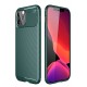 Newface iPhone 11 Pro Max Kılıf Focus Karbon Silikon - Yeşil Newface iPhone 11 Pro Max Kılıf Focus Karbon Silikon - Yeşil