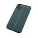 Newface iPhone 11 Pro Max Kılıf Focus Derili Silikon - Yeşil Newface iPhone 11 Pro Max Kılıf Focus Derili Silikon - Yeşil
