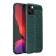 Newface iPhone 12 Pro Max Kılıf Focus Derili Silikon - Yeşil Newface iPhone 12 Pro Max Kılıf Focus Derili Silikon - Yeşil