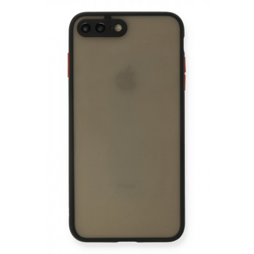 Newface iPhone 7 Plus Kılıf Montreal Silikon Kapak - Siyah Newface iPhone 7 Plus Kılıf Montreal Silikon Kapak - Siyah