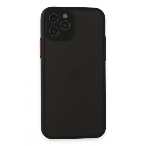 Newface iPhone 11 Pro Kılıf Montreal Silikon Kapak - Siyah