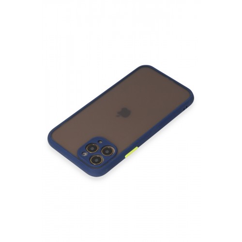 Newface iPhone 11 Pro Kılıf Montreal Silikon Kapak - Lacivert Newface iPhone 11 Pro Kılıf Montreal Silikon Kapak - Lacivert