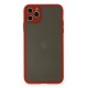 Newface iPhone 11 Pro Max Kılıf Montreal Silikon Kapak - Kırmızı