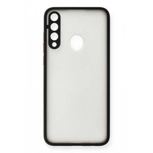 Newface Huawei Y6P Kılıf Montreal Silikon Kapak - Siyah