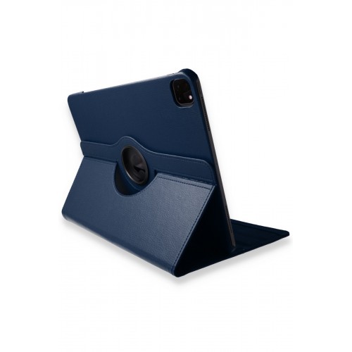Newface iPad Pro 11 (2018) Kılıf 360 Tablet Deri  Kılıf - Lacivert