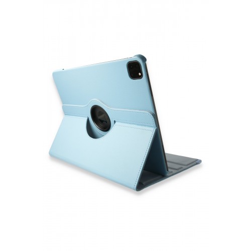Newface iPad Pro 12.9 (2020) Kılıf 360 Tablet Deri  Kılıf - Turkuaz