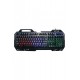 Konfulon V1 RGB Işıklı Metal Yüzey Türkçe Q Kablolu Gaming Klavye