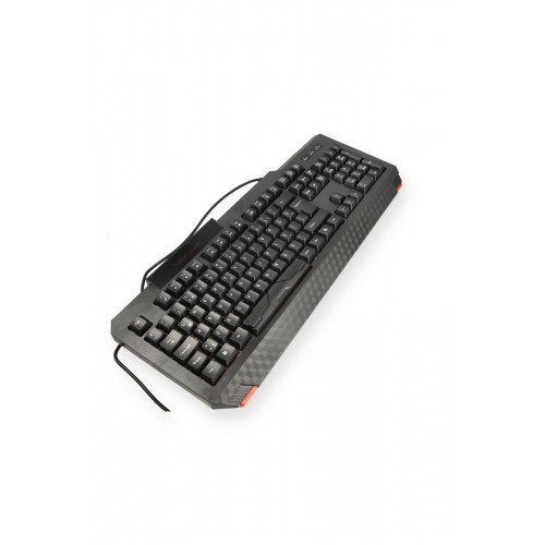 Konfulon V2 RGB Işıklı Türkçe Q Kablolu Gaming Klavye Konfulon V2 RGB Işıklı Türkçe Q Kablolu Gaming Klavye