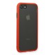 Newface iPhone SE 2020 Kılıf Montreal Silikon Kapak - Kırmızı Newface iPhone SE 2020 Kılıf Montreal Silikon Kapak - Kırmızı