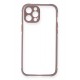 Newface iPhone 12 Kılıf Miami Şeffaf Silikon  - Açık Mor